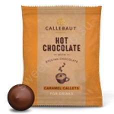 Молочный порционный шоколад со вкусом карамели Callebaut в каллетах, 25 г
