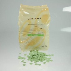 Зеленый Бельгийский Шоколад Callebaut со вкусом лимона, 0,5 кг