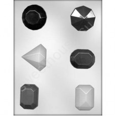 Пластиковый молд "Бриллианты-2" для мастики и шоколада.