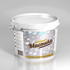 Сахарная мастика "FLAST" из натурального масла какао для покрытия, белая 6 кг