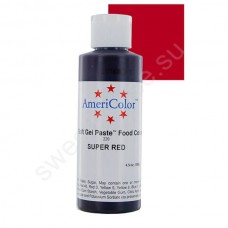 Гелевый краситель AmeriColor Супер Красный / 127 грамм.