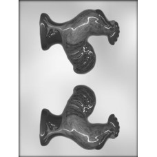 Пластиковый молд "Петух 3D" для мастики и шоколада.