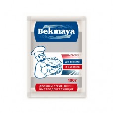 Дрожжи х/п сухие "БЕКМАЯ" быстродействующие 100 г