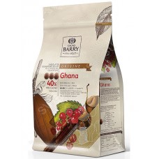 Молочный шоколад кувертюр Origin  Ghana 40%, 1 кг