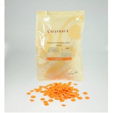 Оранжевый Бельгийский Шоколад Callebaut со вкусом апельсина, 2,5 кг