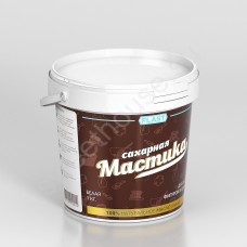 Сахарная мастика "FLAST" из натурального масла какао для лепки, белая 1 кг