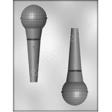 Пластиковый молд "Микрофон 3D" для мастики и шоколада.