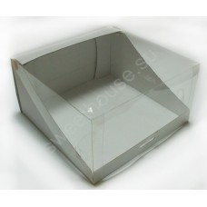 Упаковка для десертов и тортов, 22,5 см x 22.5 см, h 10 см