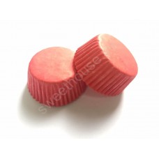 Круглая пергаментная капсула (Красная), 35х20 мм / 2000 шт.