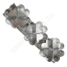 Выемка-резак "Сердца", (сердце 1х1,5 см)