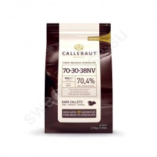 Бельгийский горький шоколад Callebaut Strong 70,4% какао, 2,5 кг